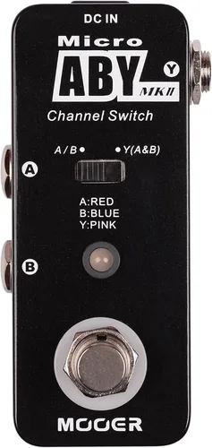 Miniatura 17 de MOOER Pedal de micro guitarra audiófilo amplificador de auriculares analógico, acceso a circuitos de efectos, búfer/impulso limpio para guitarra