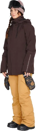 Miniatura 4 de Volcom Sherwin - Chaqueta de invierno con capucha aislada para snowboard y esquí para mujer