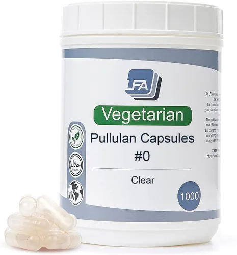 Miniatura 12 de Cápsulas vacías de tamaño 0 – HPMC vegano – 120 cápsulas vegetarianas vacías – 0 cápsulas de píldoras vegetales rellenables unidas – Cápsulas