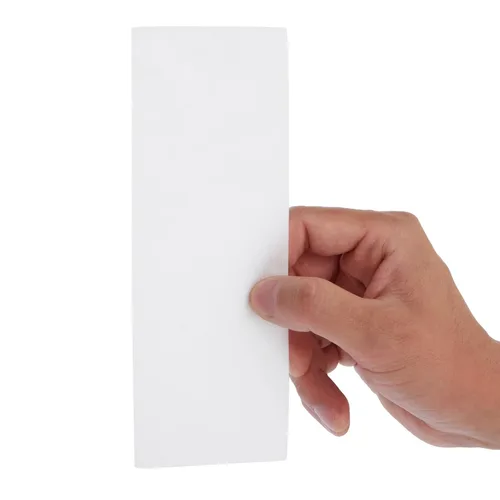 Miniatura 8 de Juvale Tiras de cera para depilación – 7.85 x 2.7 pulgadas, paquete de 400 hojas desechables no tejidas – Tiras de cera personalizables para la cara