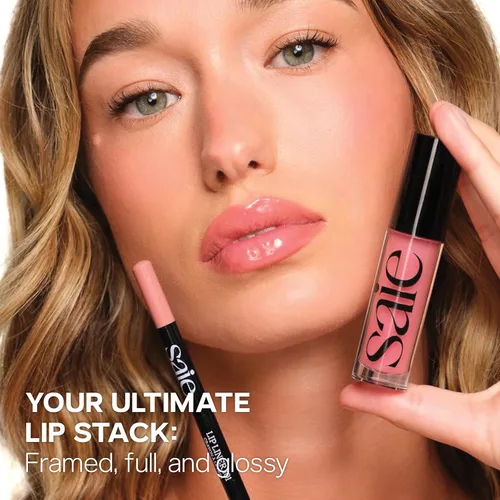 Miniatura 7 de Saie Glossybounce - Brillo labial hidratante y aceite labial con tinte híbrido con ácido hialurónico y aceite de jojoba para labios no pegajosos
