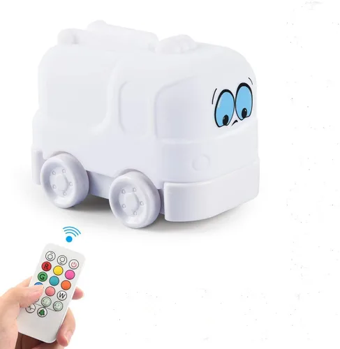 Miniatura 19 de Luz nocturna de alpaca para niños, lámpara de noche LED para habitación de los niños, luz de silicona suave recargable, brillo y colores ajustables