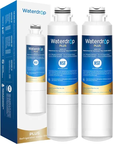 Miniatura 16 de Waterdrop Plus DA29-00020B 𝐍𝐒𝐅 𝟒𝟎𝟏 Certificado Filtro de Agua, Reduce 𝐏𝐅𝐎𝐀/𝐏𝐅𝐎𝐒, Reemplazo para Filtro de Agua Samsung® HAF-CIN, HDX FMS-2