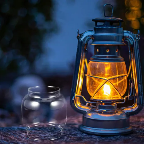 Miniatura 2 de DOITOOL Linterna de repuesto de cristal de queroseno, pantalla de repuesto para lámpara de globo de vidrio para lámparas de gas, cubierta de luz al