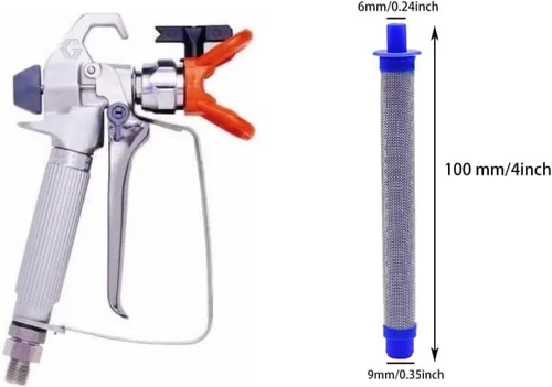 Miniatura 6 de Juego de filtros de repuesto para filtros rociadores de pintura Graco, incluye 1 paquete 288716 de rosca de filtro de entrada de 3/4 pulgadas y 3