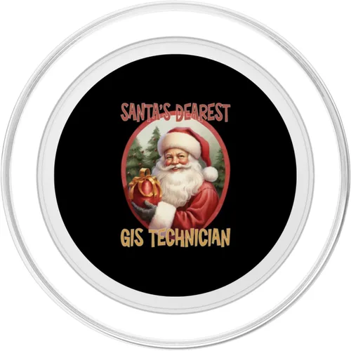 Miniatura 2 de GIS Technician Christmas Holiday Love Xmas PopSockets MagSafe PopGrip para iPhone