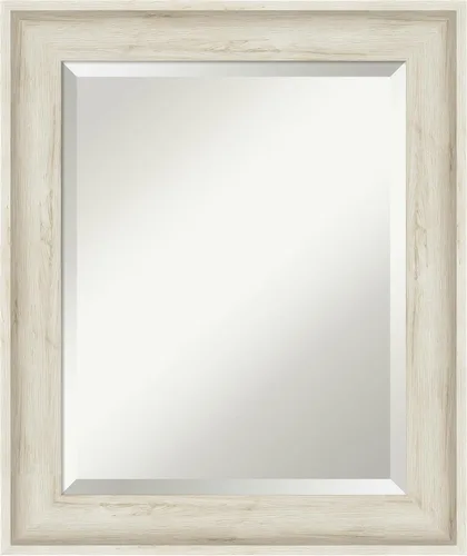 Miniatura 10 de Amanti Art Espejo de baño, espejo de pared color crema de abedul Regal para usar como espejo de tocador de baño sobre fregadero