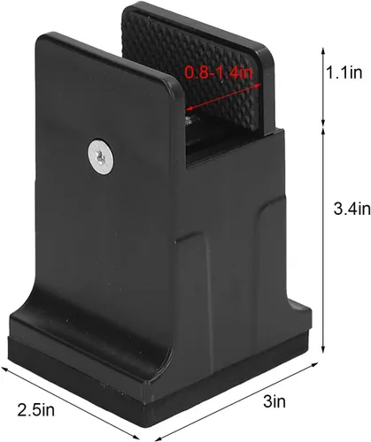 Miniatura 2 de 4 elevadores de cama, elevador de goma para muebles, bloques de cama elevados, elevadores de sofá, mesa de escritorio, almohadillas de elevación