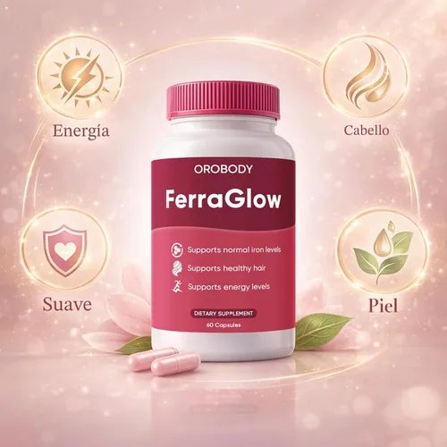 Miniatura 2 de Suplemento diario de hierro para mujeres, con bisglicinato de hierro, lactoferrina, vitamina C y B12, apoya la energía, el bienestar del cabello