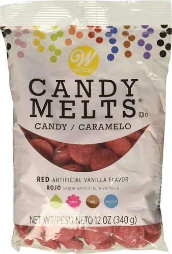 Miniatura 15 de Wilton, caramelos que se derriten, negro, 10 onzas