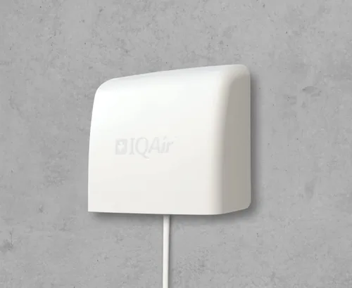 Miniatura 8 de AirVisual Outdoor - Monitor de calidad del aire exterior, detecta PM1, PM2.5, PM10, CO2 opcional, temperatura, humedad, presión, diseño de sensor