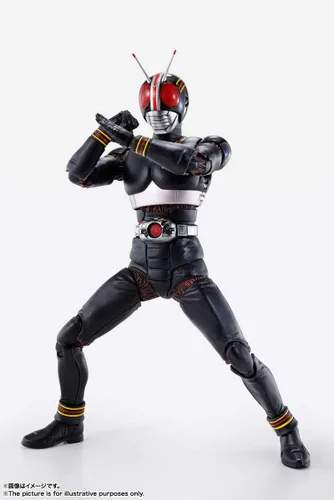 Miniatura 4 de S.H. Figuarts (método de tallado de hueso verdadero) Kamen Rider Black, aprox. 5.9 pulgadas (5.906 in), ABS y PVC prepintada figura de acción