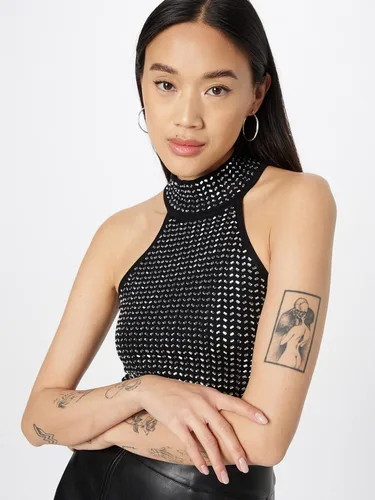 Miniatura 5 de GUESS Top sin mangas Celeste Mirror Turtlenk para mujer