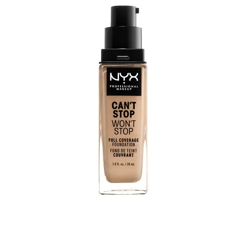 Miniatura 30 de NYX Professional Makeup Can't Stop Won't Stop - Cepillo para base de maquillaje Negro
