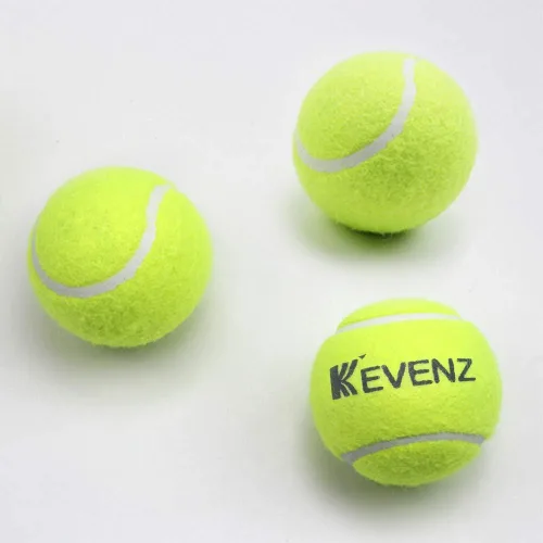 Miniatura 4 de KEVENZ Paquete de 6 pelotas de tenis presurizadas, 2 latas con diseño de sello, pelotas avanzadas para todas las canchas, altamente elásticas, más
