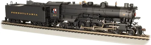 Bachmann Trenes - K4 4-6-2 Pacific - DCC WOWSound Locomotora equipada - PRR #612 Post-WAR con piloto moderno - Escala HO, colores prototípicos