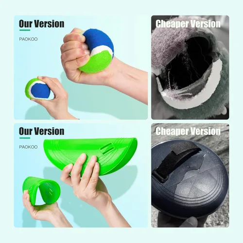 Miniatura 5 de Juego de pelota para lanzar y atrapar, juego de pelota pegajosa para niños, para verano, al aire libre, patio, playa, piscina, patio, regalo
