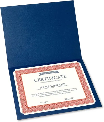Miniatura 5 de Elite - Paquete de 100 papeles de pergamino rojo y blanco, compatible con impresoras láser y de inyección de tinta, para oficina, premios