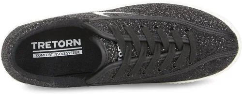 Miniatura 4 de TRETORN Zapatillas de lona con purpurina Nylite Sparkle para mujer