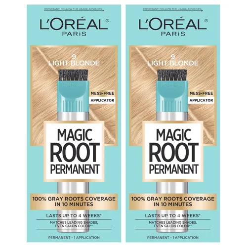 Miniatura 18 de L'Oréal Paris Magic Root - Tinte permanente para el cabello, kit de tinte de cabello de 10 minutos para rescatar raíces con cobertura de cabello 6