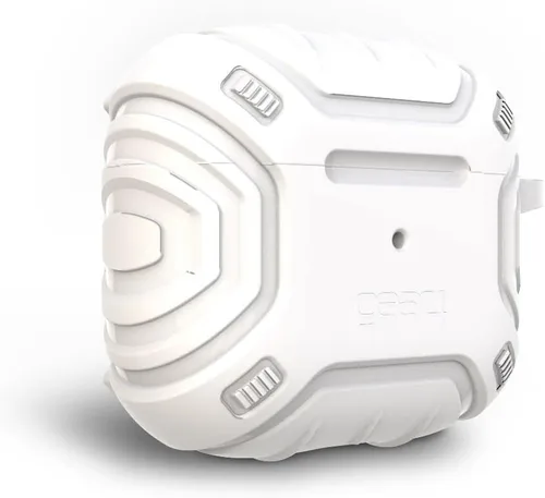 Miniatura 9 de Gear4 Apollo Snap - Funda para AirPods de 3ª generación, compatible con carga inalámbrica, llavero con mosquetón incluido, color negro