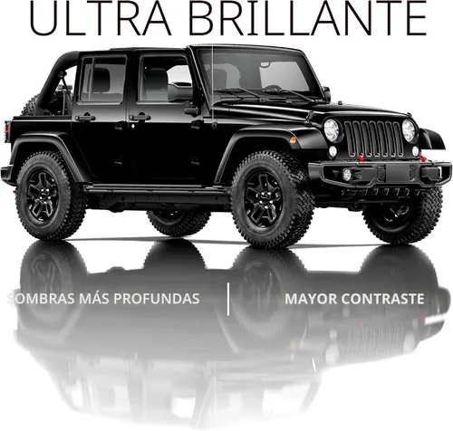 Miniatura 5 de VViViD+ Ultra Gloss Envoltura de vinilo para automóviles prémium (1 x 5 pies, color negro piano brillante)
