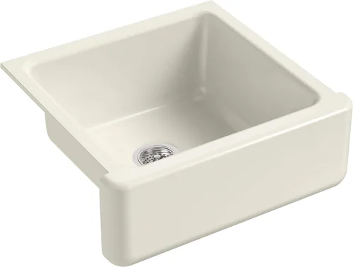Miniatura 35 de KOHLER Whitehaven® K-6427-42 - Fregadero de cocina empotrado de 35-3/4 pulgadas, autorecortable, Smart Divide, Grande/Mediano con Delantal alto