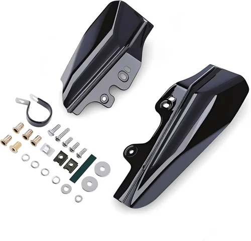 Miniatura 3 de Deflectores de aire de marco medio compatibles con Harley Touring Electra Street Glide Road King 2001-2008, kit de moldura de escudo térmico