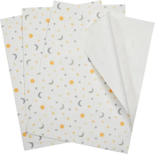 Miniatura 30 de The Gift Wrap Company 58-189227 Juego de hojas de papel para envolver regalos con diseño de animales de fiesta, 30 x 23 pulgadas, multicolor, 3