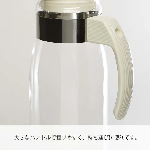 Miniatura 5 de Hario Jarra de agua delgada, 47.3 fl oz, gris