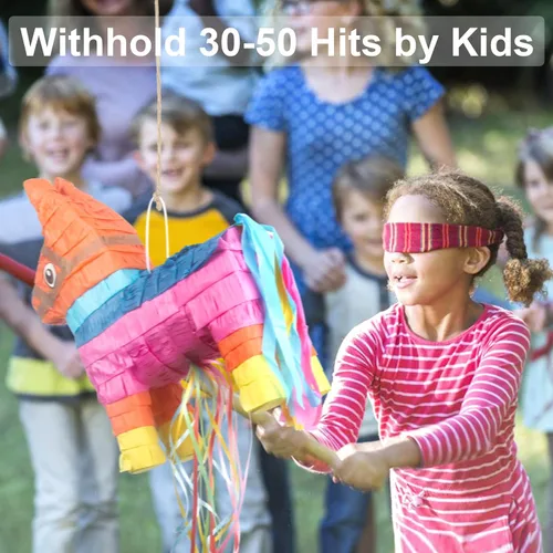 Miniatura 8 de Cinco De Mayo - Piñata de burro para fiesta de cumpleaños infantiles, 2 tamaños, piñatas para diversión, fiesta, taco, suministros para fiestas
