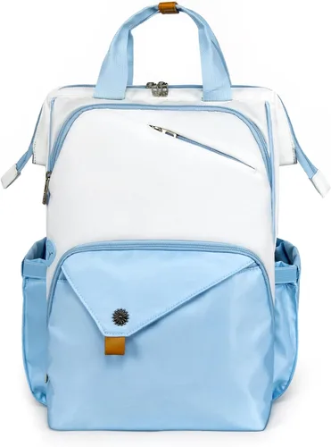 Miniatura 10 de Hap Tim - Mochila para Laptop, Mochila de Viaje para Mujer, Mochila de Trabajo, Verde Negro, Grande, Mochilas de viaje