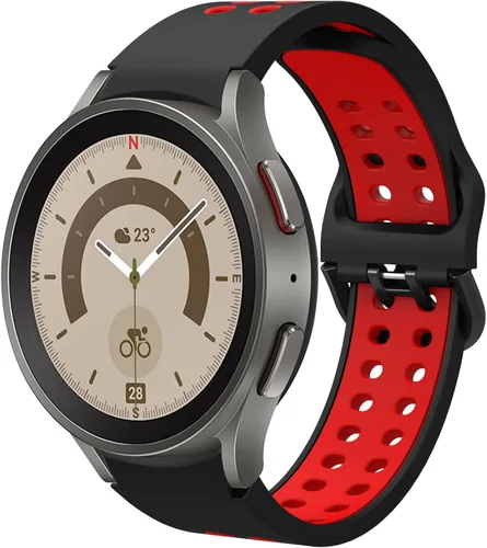 Miniatura 26 de VeveXiao Correa deportiva compatible con Samsung Galaxy Watch 5 Pro de 1.772 pulgadas/Watch 4 Classic 1.654 pulgadas/1.811 pulgadas, sin huecos