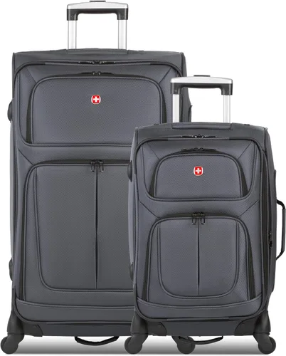 Miniatura 197 de SwissGear - Equipaje suave expandible Sion con ruedas, Negro
