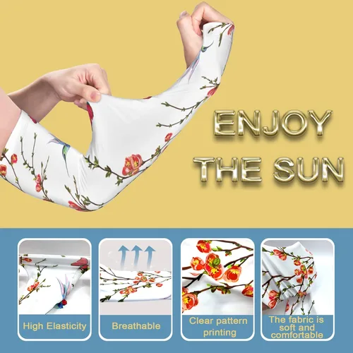 Miniatura 4 de Mangas de jardinería, mangas de enfriamiento de brazo de protección solar para jardinería, mangas a prueba de espinas para cubrir brazos para Flor
