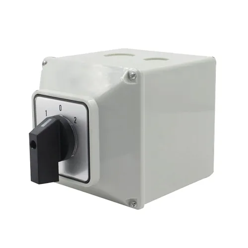 Miniatura 6 de Interruptor selector de cambio universal, con caja impermeable, 3 posiciones 12 terminales, interruptor de transferencia de energía, generadores