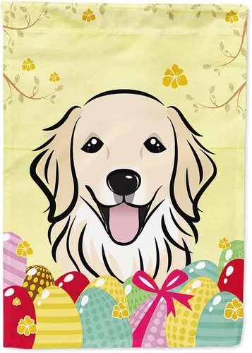 Miniatura 98 de Caroline's Treasures BB1920CHF - Bandera de caza de huevos de Pascua con diseño de bulldog francés, para casa, gran porche, para colgar en la pared
