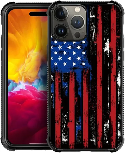 Miniatura 35 de Funda compatible con iPhone X/XS, diseño de bandera estadounidense de béisbol, TPU suave, a prueba de golpes, de vidrio templado, para iPhone X/XS