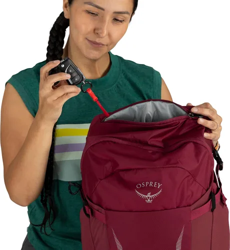 Miniatura 10 de Osprey Hikelite - Mochila de senderismo ligera de 28 litros, mochila de viaje duradera con cubierta para lluvia para hombres y mujeres