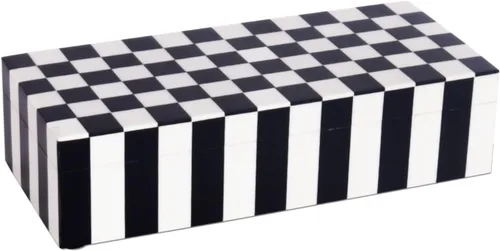 Miniatura 127 de Handicrafts Home Caja de recuerdo decorativa de 8 x 5 – Pequeña caja organizadora con tapa, almacenamiento decorativo Boho, caja de memoria retro
