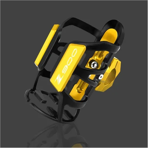 Miniatura 6 de Z - Accesorios CNC para motocicleta Kawasaki Z750 Z900 Z750R/750S ajustable para botella de agua de bebidas soporte X (color Z750 negro)