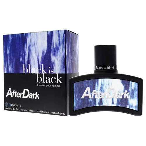Miniatura 5 de NU Parfums Black Is Black After Dark Men EDT Spray 3.4 oz