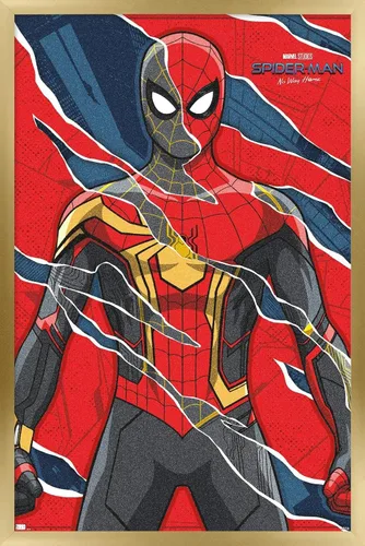 Miniatura 16 de Trends International Marvel Spider-Man: No Way Home - Póster de pared triturado, 22.4 pulgadas de largo x 14.7 W, versión premium sin marco