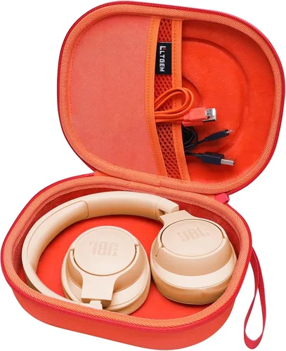 Miniatura 7 de LTGEM - Funda compatible con JBL Tune 770NC / 510BT / 720BT / 520BT / 520C / 670NC, para auriculares JBL Live 770NC / 670NC / 680NC / 780NC, azul