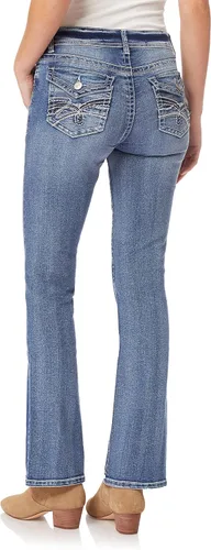 Miniatura 2 de WallFlower InstaStretch Legendary Jeans con ajuste clásico y corte de bota para mujer
