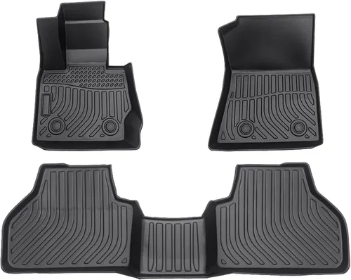 Miniatura 25 de Alfombrillas de Piso para Elantra N 2021-2023 (No Compatible con Híbrido 21-23) Protección para Todo Clima Goma TPE Personalizada para Piso Sin Olor