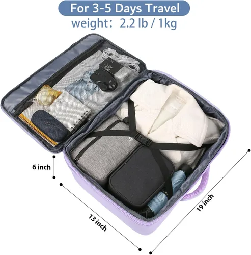Miniatura 14 de MATEIN - Mochila de viaje extragrande de 10.56 galones, mochila de viaje ampliable apta para aerolíneas, para viajeros de fin de semana, hombres