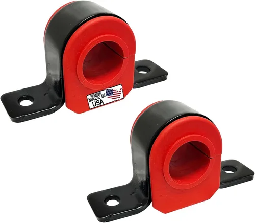 Suspension Dudes 4 piezas de soporte estabilizador de barra estabilizadora delantera + kit de bujes se adapta a bujes 4WD F-250, F-350, F-450, F-550