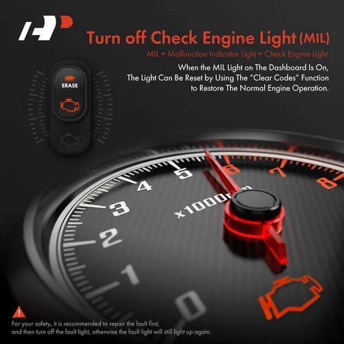 Miniatura 4 de A-Premium AD100 Herramienta de diagnóstico universal OBD2 escáner, lector de códigos de coche OBDII/EOBD/CAN, comprobar la luz del motor/leer