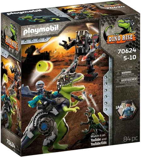 Miniatura 3 de Playmobil Dino Rise T-Rex: Batalla de los Gigantes